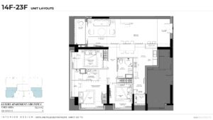 Read more about the article KIEU by KITA (Stella Residence) – Layout detail of 3BR type C